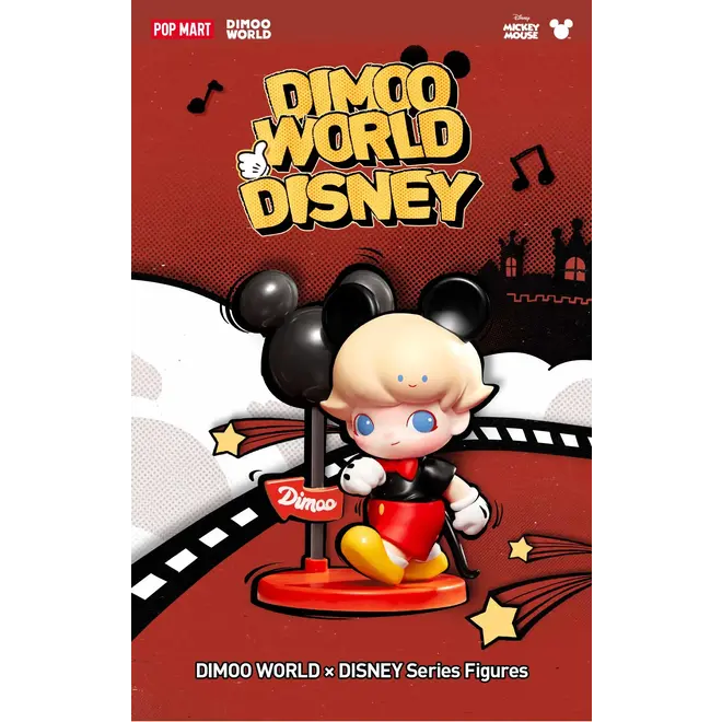 Popmart Dimoo World x Disney Series Figures Blind Box