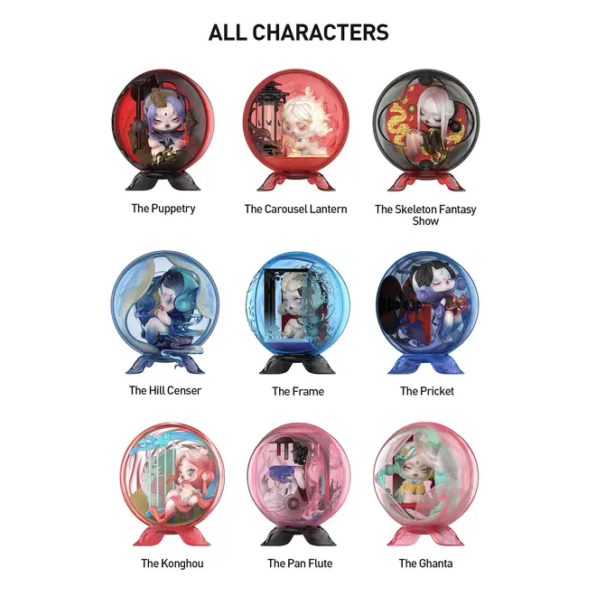 Skullpanda The Mirage Series Figures Blind Box