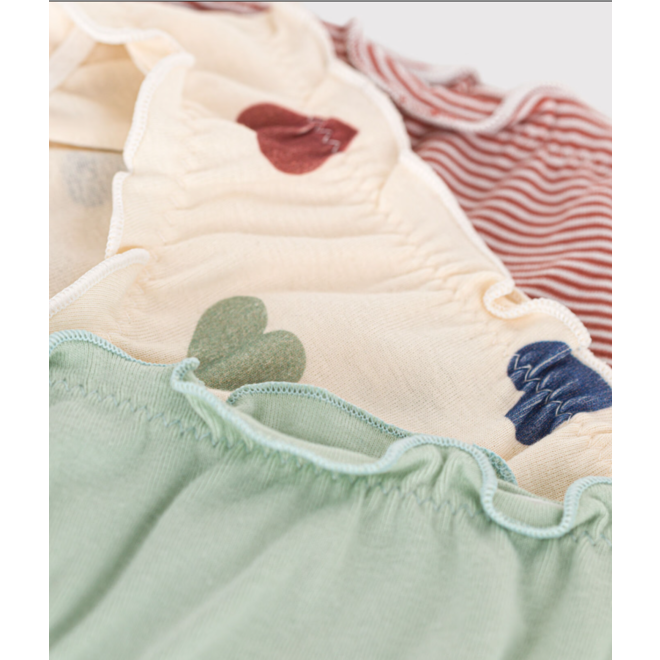Children's frilly cotton knickers - 2-Pack
