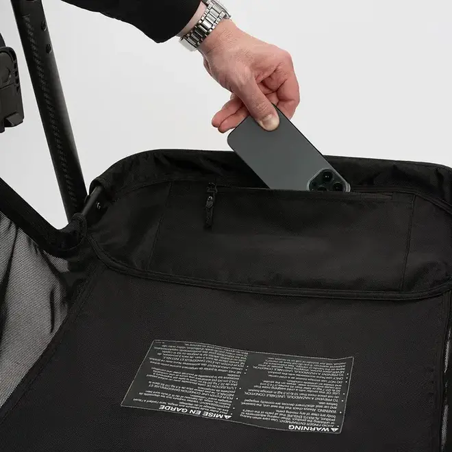 SWIV STROLLER CAVIAR