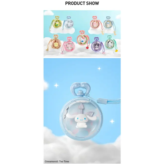 Popmart The Wonderful Time With Hello Kitty and Friends Series Scene Sets Blind Box