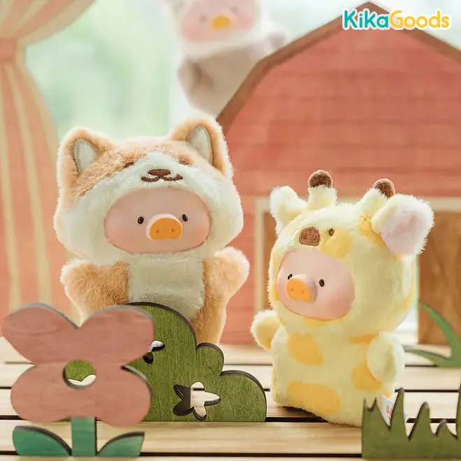 Lulu The Piggy-Animal Party Forest Theater Vinyl Finger Puppet Blind Box