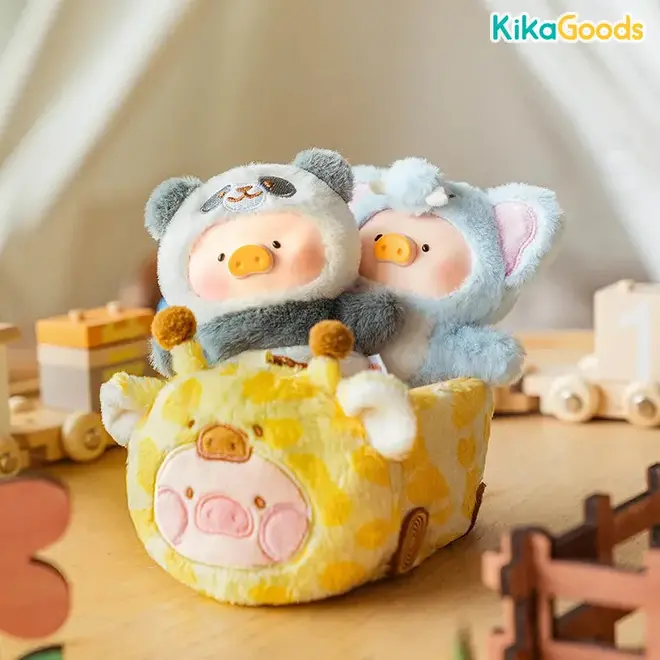 Lulu The Piggy-Animal Party Forest Theater Vinyl Finger Puppet Blind Box