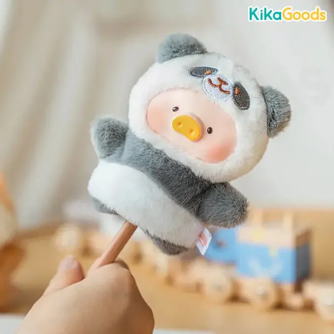 Lulu The Piggy-Animal Party Forest Theater Vinyl Finger Puppet Blind Box