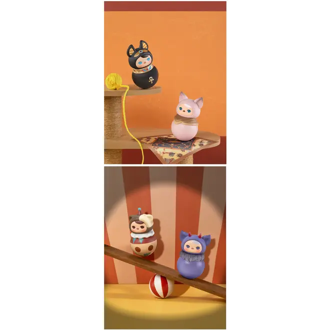Pucky Roly-Poly Kitty Series Figures Blind Box