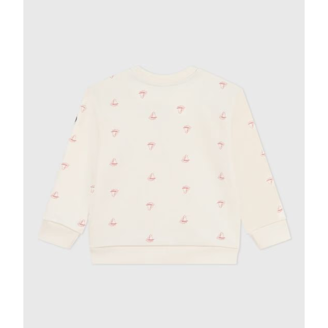 Children's printed cotton sweatshirt Sailboat