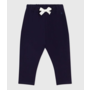 Babies' plain cotton trousers
