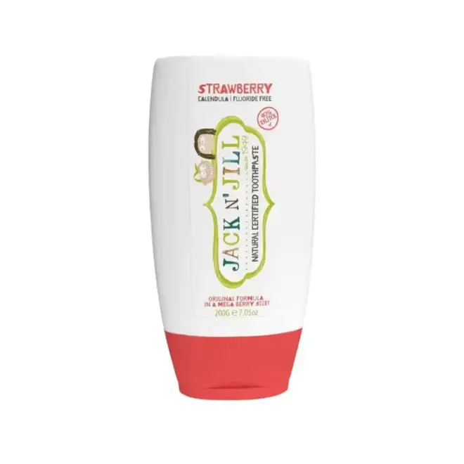 Jack N Jill Mega Berry Natural Strawberry Toothpaste 200g