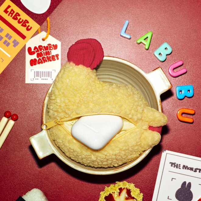 ラブブ エビフライWacky Mart Series-Earphone Cas The Monsters- Wacky Mart Series- Labubu Earphone Case - Moda