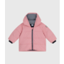 Babies' plain puffer jacket Charme pink
