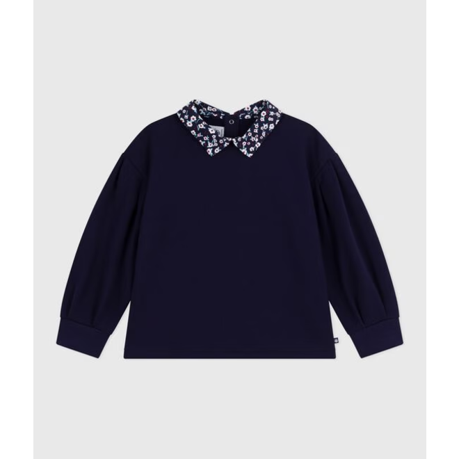 Children's plain cotton sweatshirt