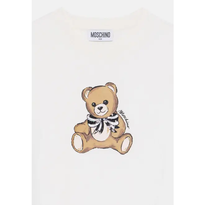 Moschino Cloud Dress Bear Print