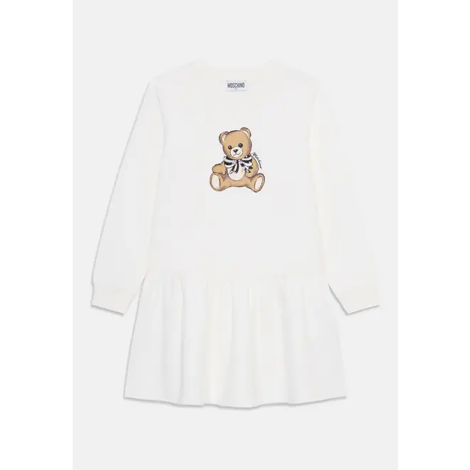 Moschino Cloud Dress Bear Print