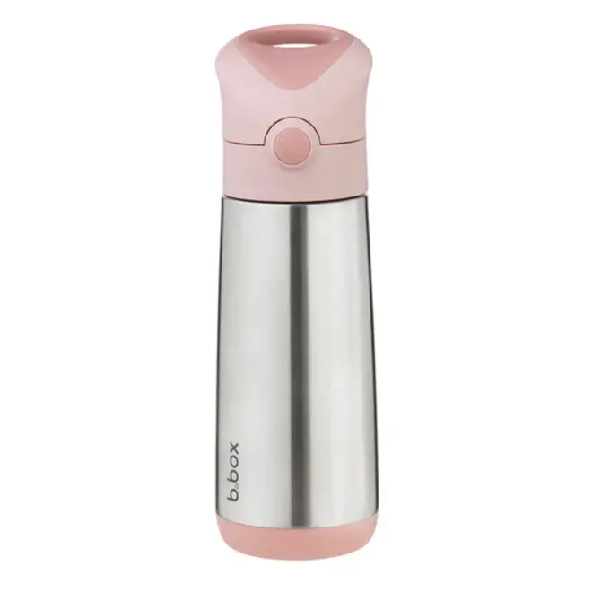 B.box - Insulated Drink Bottle - 500ml - Blush Crush