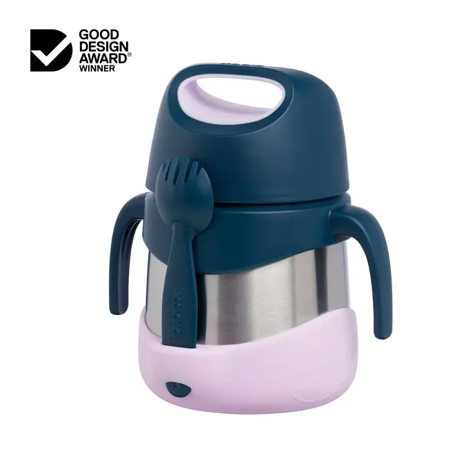 b.box - Insulated Food Jar - 335ml - Indigo Rose