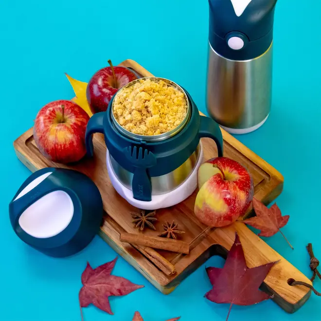 b.box - Insulated Food Jar - 335ml - Indigo Rose