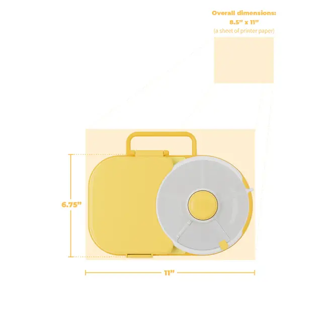 GoBe Lunch Box Taro Purple