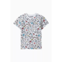 T-SHIRT WHITE DOODLES ART