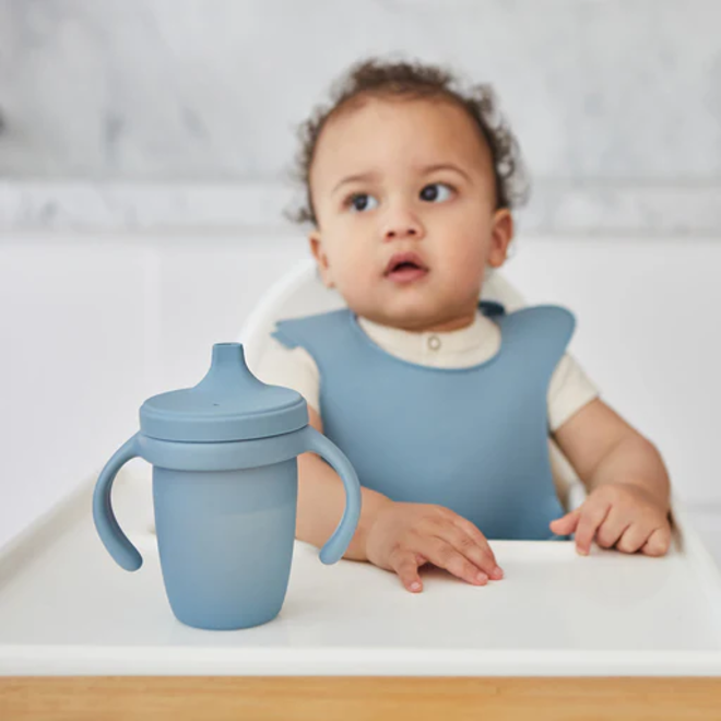 b.box - Silicone Spout Cup - Ocean