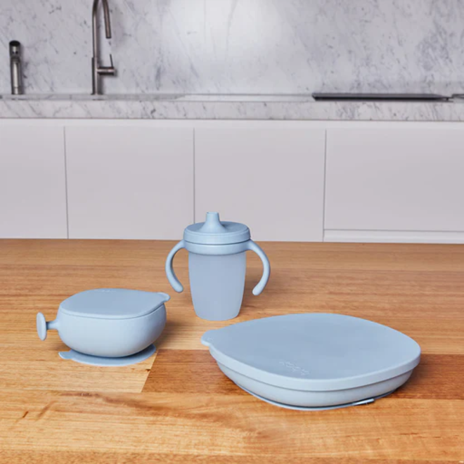 b.box - Silicone Spout Cup - Ocean