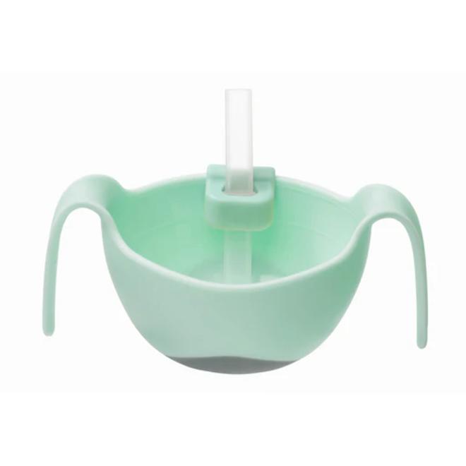 L - b.box - Bowl+Straw - Pistachio