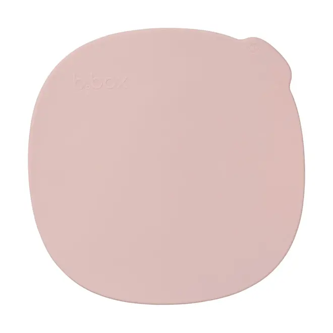 b.box - Silicone Plate + Lid - Blush