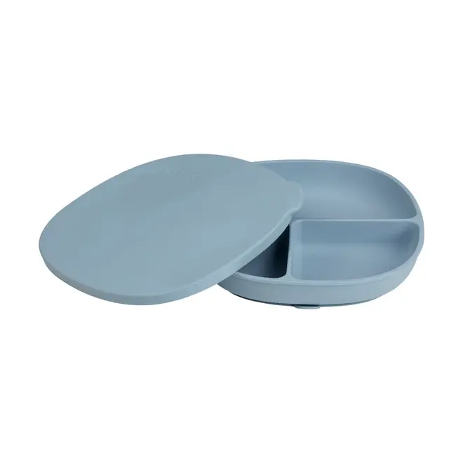 b.box - Silicone Plate + Lid - Ocean