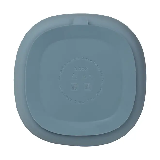 b.box - Silicone Plate + Lid - Ocean