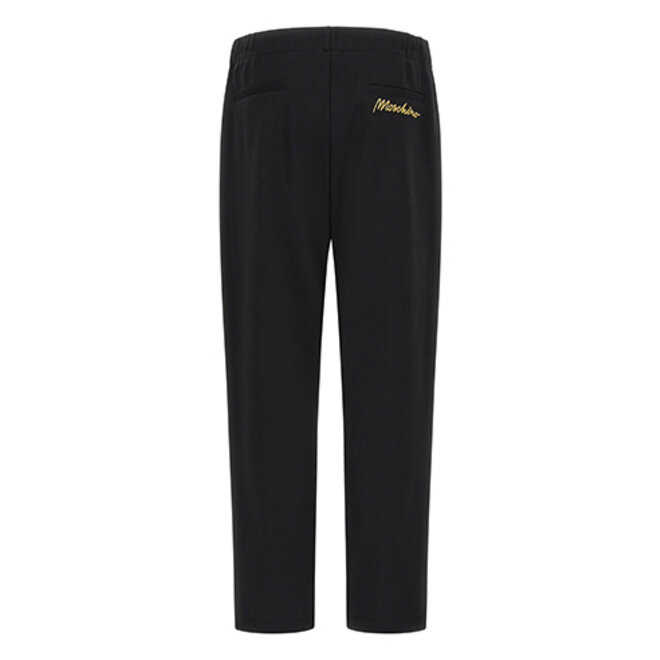 MOSCHINO Logo-button trousers