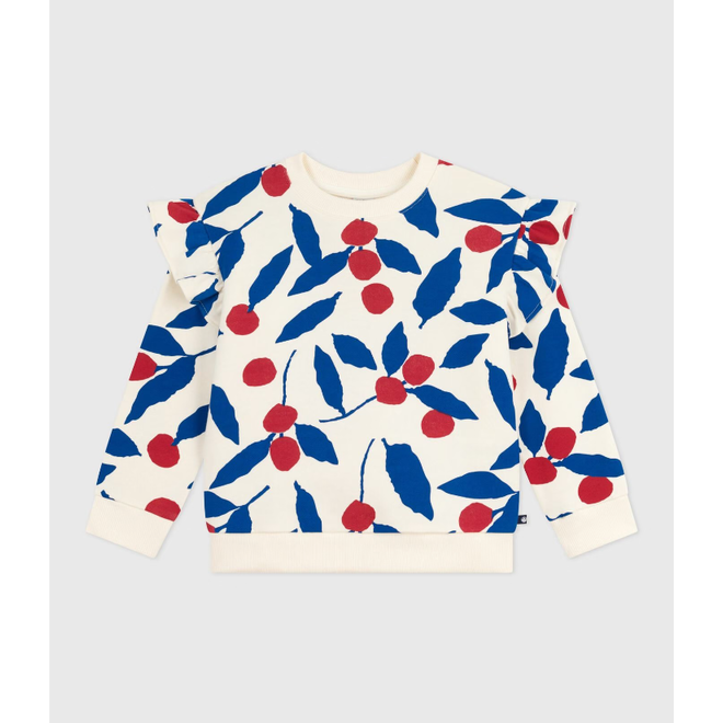 Children's printed cotton sweatshirt Cherry