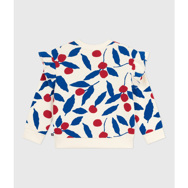 Children's printed cotton sweatshirt Cherry