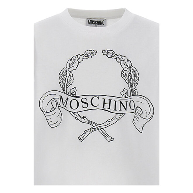 MAXI T-SHIRT BIANCO OTTICO
