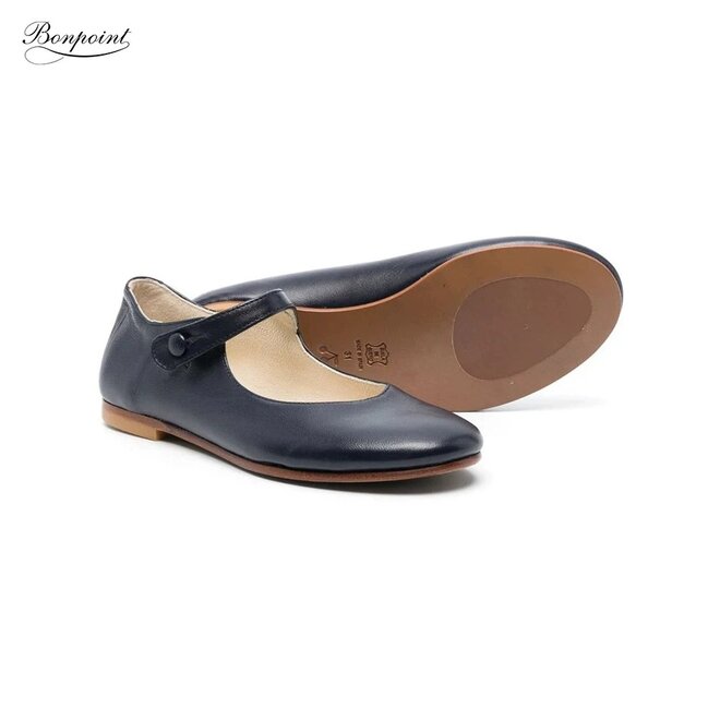 BUCKLED SHOES BUCKLED SHOES ELLA NAVY