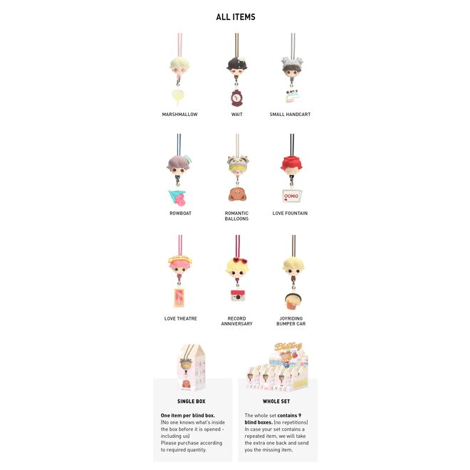 DIMOO DATING Series-Lanyard Blind Box