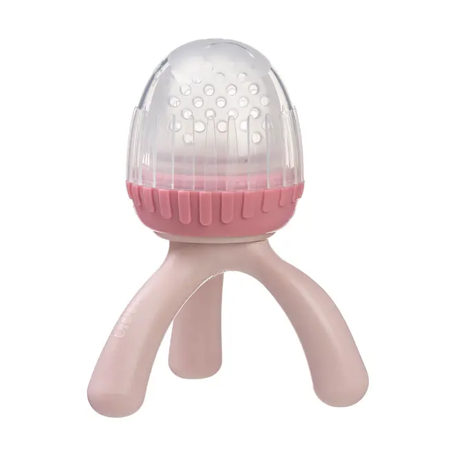 b.box - Silicone Fresh Food Feeder -Blush