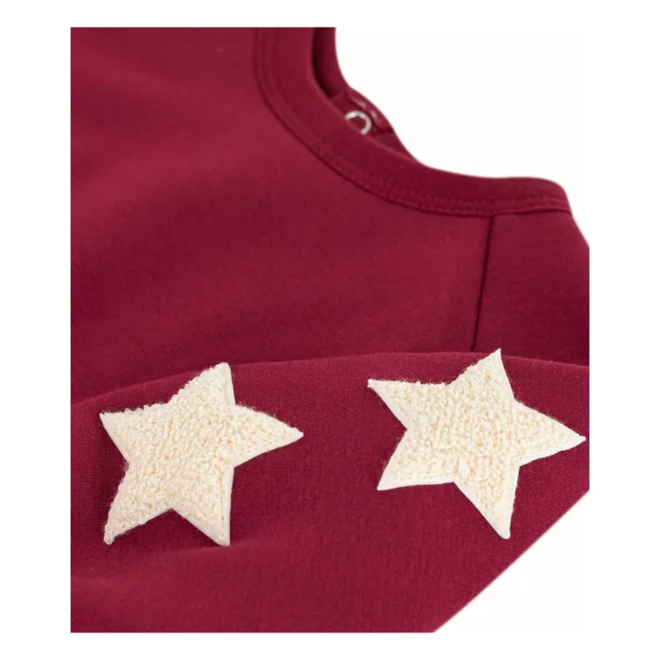 Babies Sweatshirt Stars Red