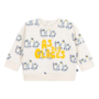Babies' penguin-print cotton sweatshirt