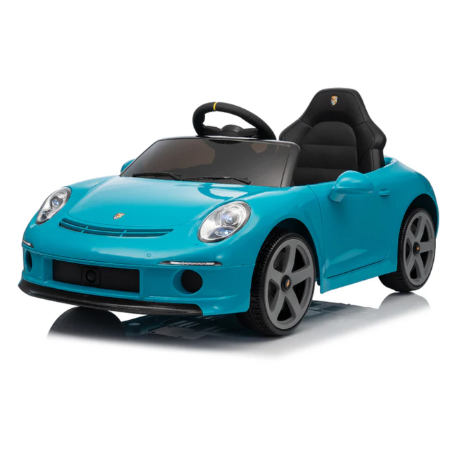 Licensed Porsche RUF 911 Ride-On Car – 24V Electric Vehicle with Remote & LED Blue