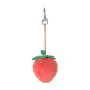 Strawberry Bag Charm - Red - Red