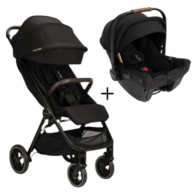 TRVL LX + PIPA urbn Travel System Caviar