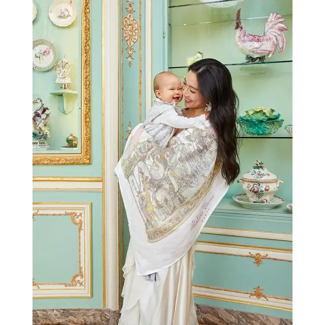 Carré - Carousel Pink（100*100cm）