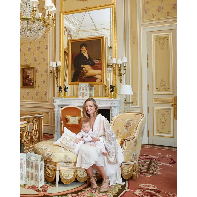 Carré - Carousel Pink（100*100cm）