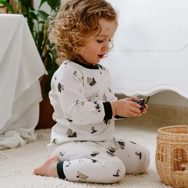 Long Sleeve PJ Set CHILLS N' THRILLS