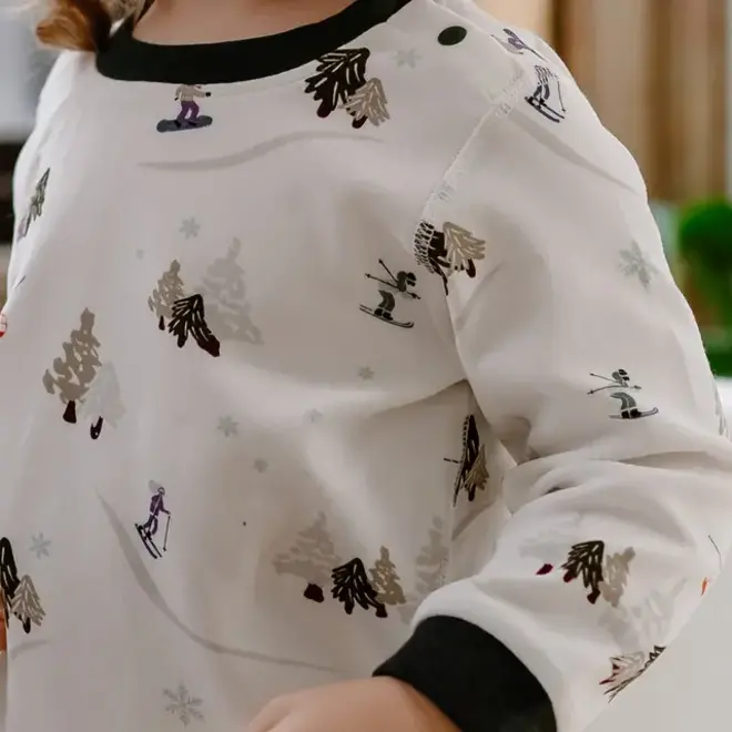 Long Sleeve PJ Set CHILLS N' THRILLS