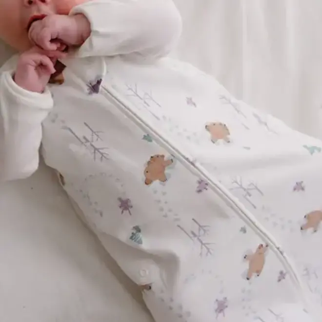0.5 TOG Swaddle Sleep Bag SNOW ANGELS