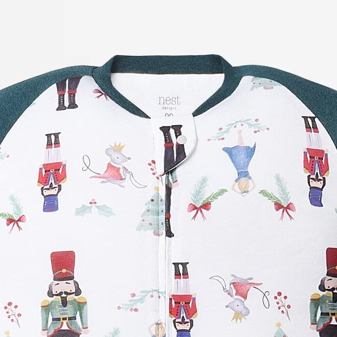 Nest Design 2.5TOG LONG SLEEVE FOOTED SLEEP BAG Nutcracker