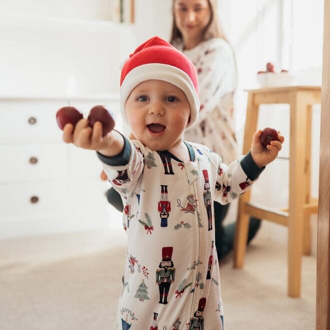 Nest Design Long Sleeved Footed Sleeper Nutcracker