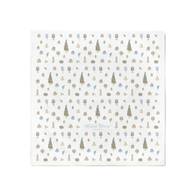 Carré - Sweetie Pie Blue(100*100cm)