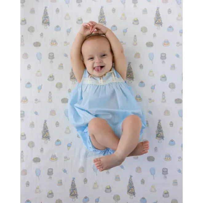 Carré - Sweetie Pie Blue(100*100cm)