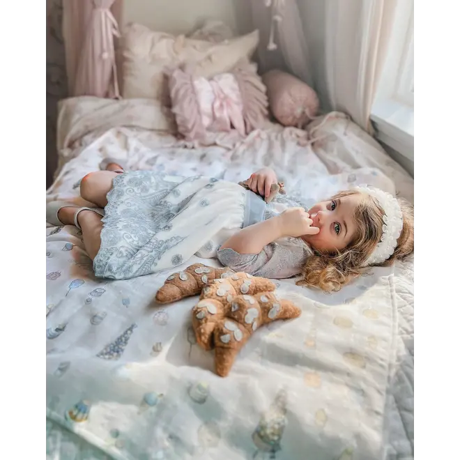 Carré - Sweetie Pie Blue(100*100cm)